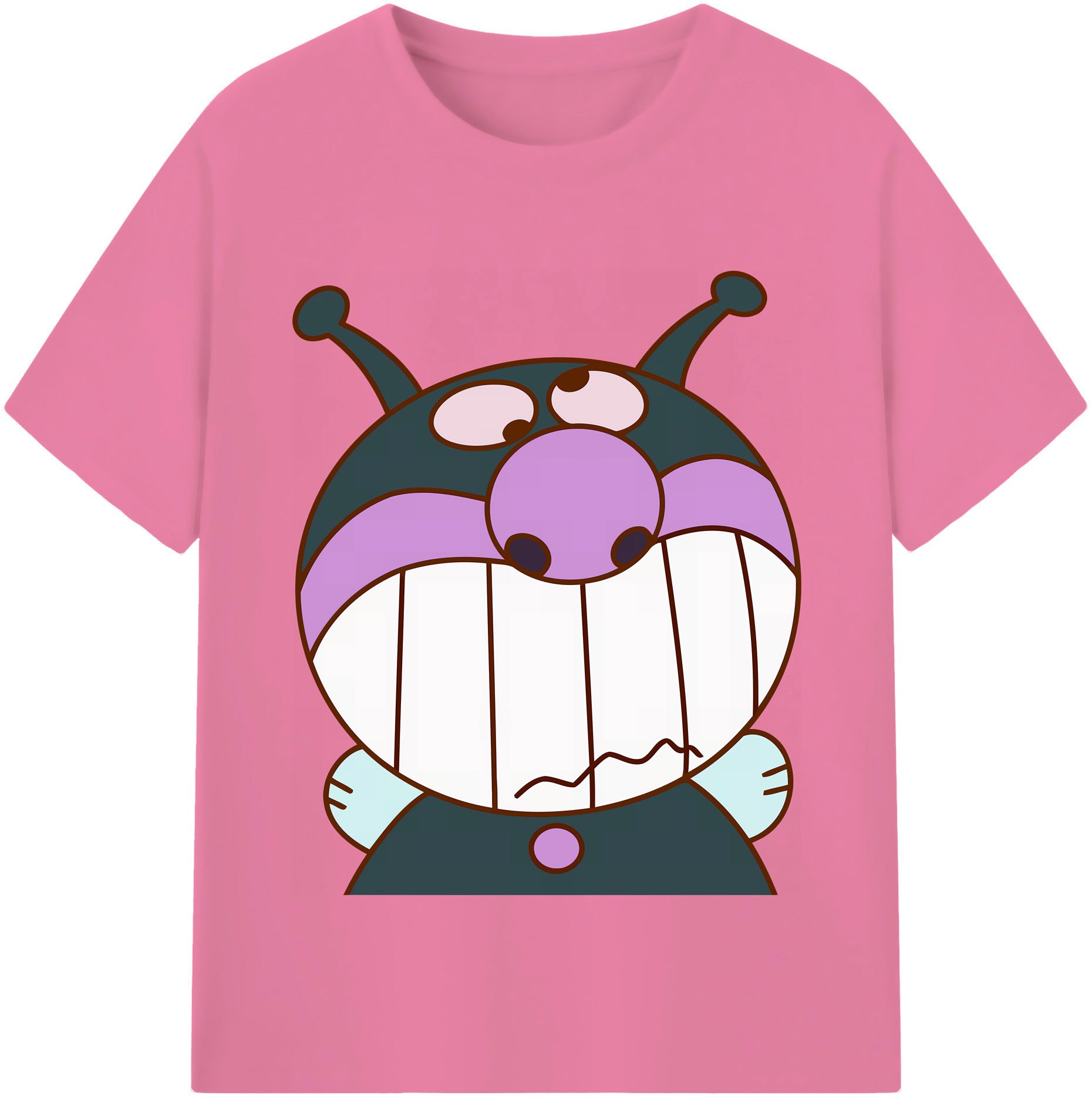 （画像用） アンパンマン Anpanman 綿100％半袖Tシャツ（フロントプリント）
